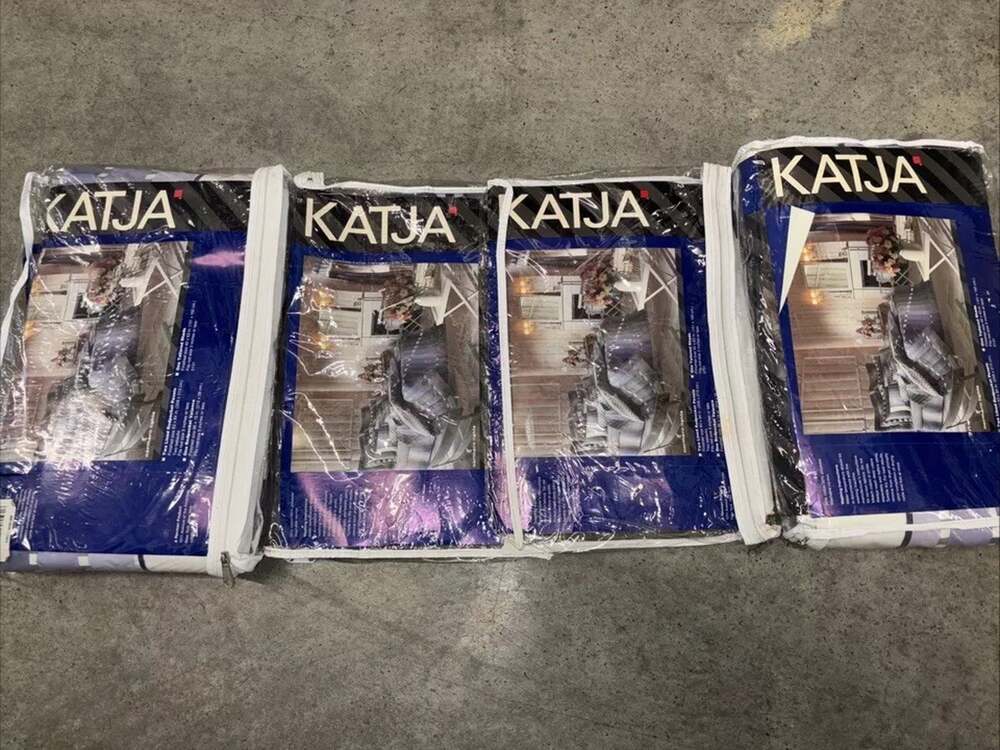 Katja Drapes And Valance Lot 2 Each New In Package